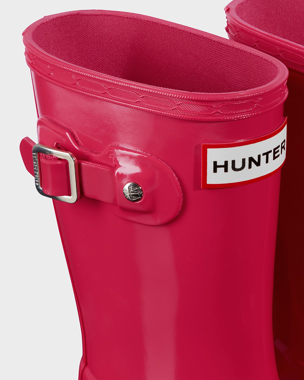 Hunter Yağmur Çizmesi Çocuk Pembe - Original Little Gloss - Türkiye CQ7204356
